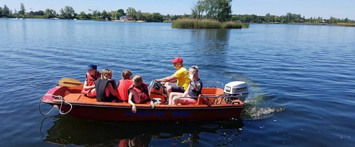 Międzynarodowo  nad  wodą  w Januszkowicach.