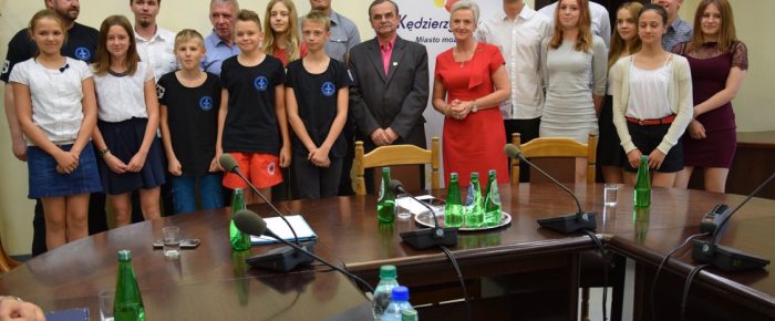 Spotkanie ze sportową drużyną ratownictwa wodnego MUKS WOPR Kędzierzyn Koźle