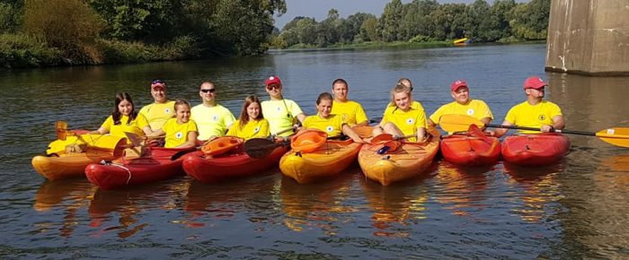 Zabezpieczenie  Odra Triathlon Krapkowice.